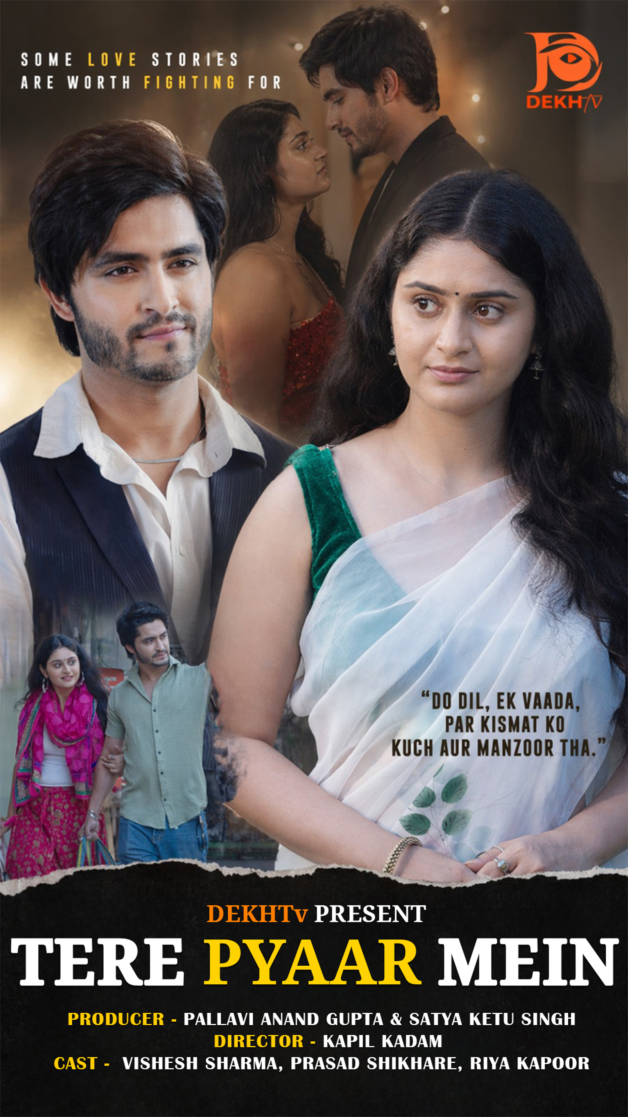 Tere Pyaar Mein - Watch Vertical Drama on DekhTV poster